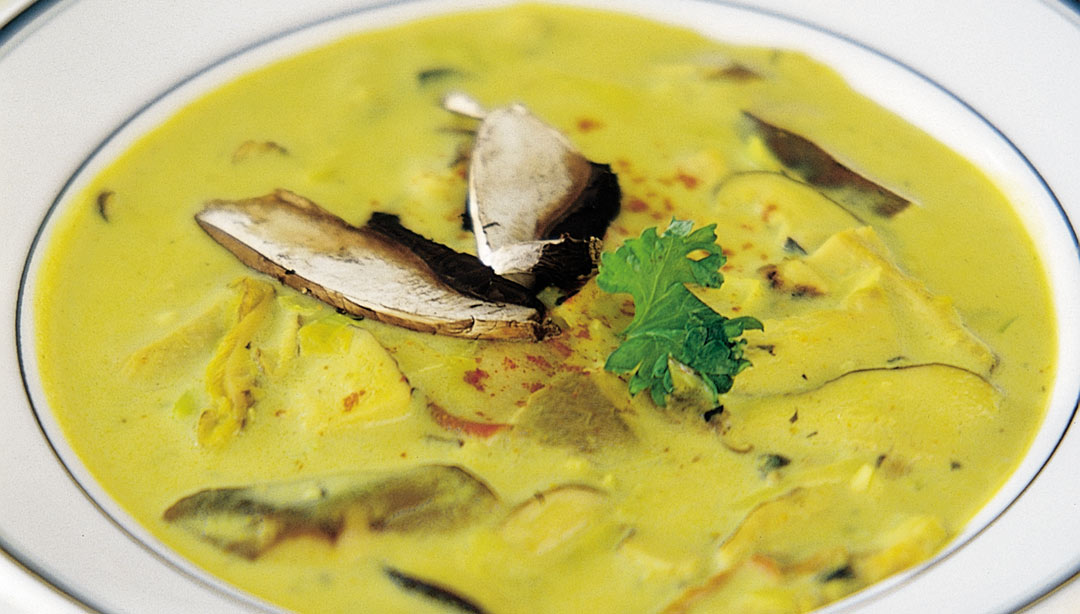 Curried Mushroom Soup