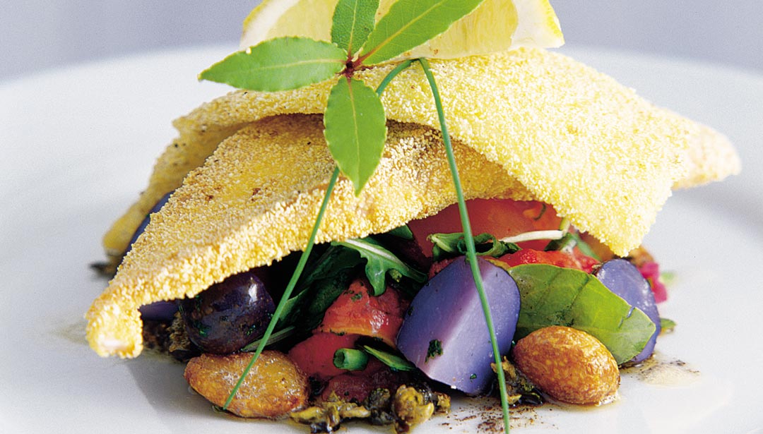 Cornmeal Crusted Baby Pickerel