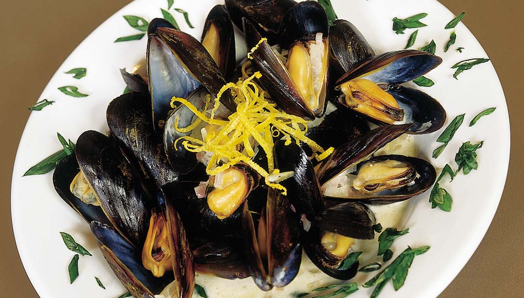 Gewertzraminer Mussels