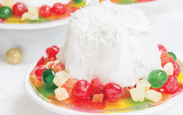 White Christmas Cake