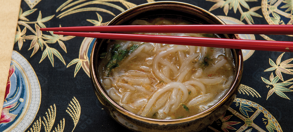 Laotian Chicken Noodle Soup