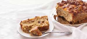 Savoury Croissant Bread Pudding