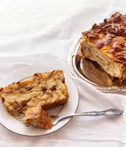 Savoury Croissant Pudding