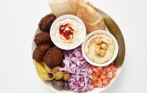 Falafel Plate Dips