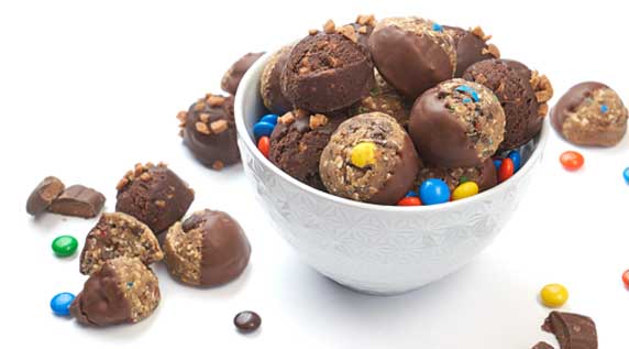 Monster Cookie Dough Bites