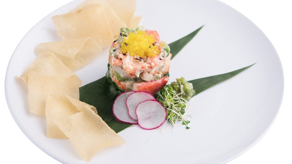 Lobster Salad and Chips