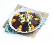 Goat and Beet Salad