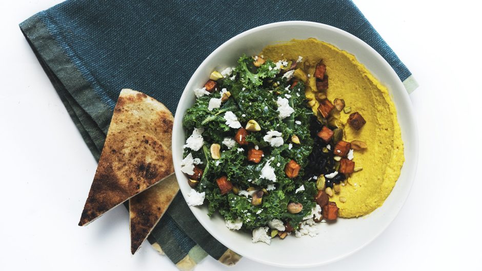 Kale and Sweet Potato Salad