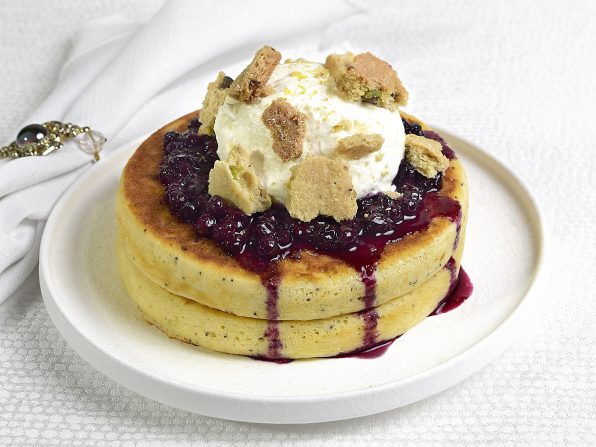 Lemon Poppy Seed Pancakes