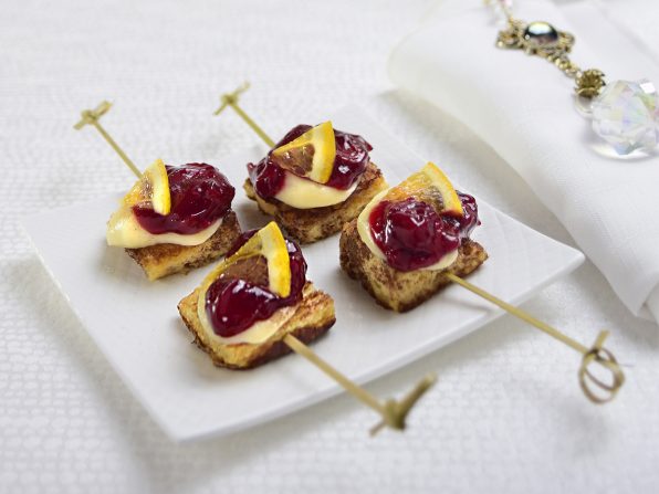 Mini Cinnamon French Toast Canapé