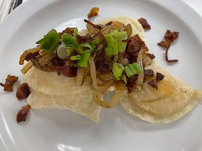 The Oakwood Perogies Dish